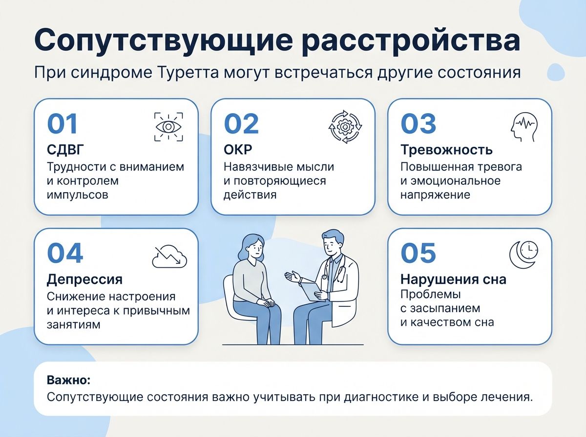Лечение синдрома Туретта в Мариуполе инфографика